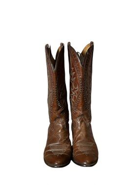 Vintage Dan Post Point Toe Cowboy Boot size 6